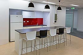 Modern office kitchen