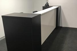 custom recption counter