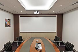 Boardroom recessed ceiling lights