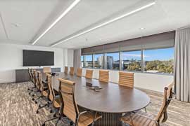 Large boardroom table