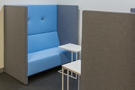 Office booth seating