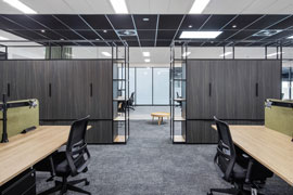 Office cupboard room dividers